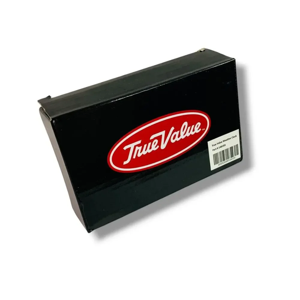 True Value New Weather Clock Temperature Humidity Sleep Alarm and Date Battery